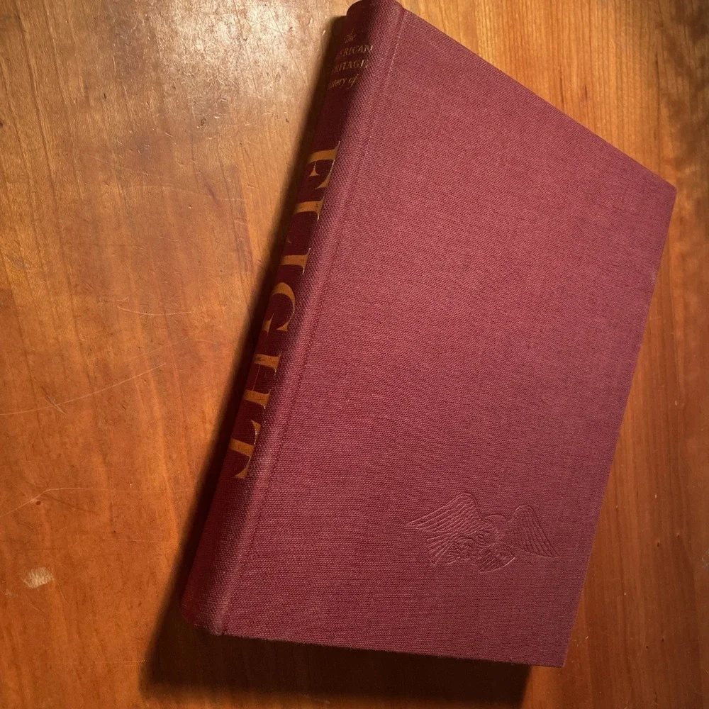 The American Heritage History of Flight, Hardcover, 1962, 1st. ed., Slipcase